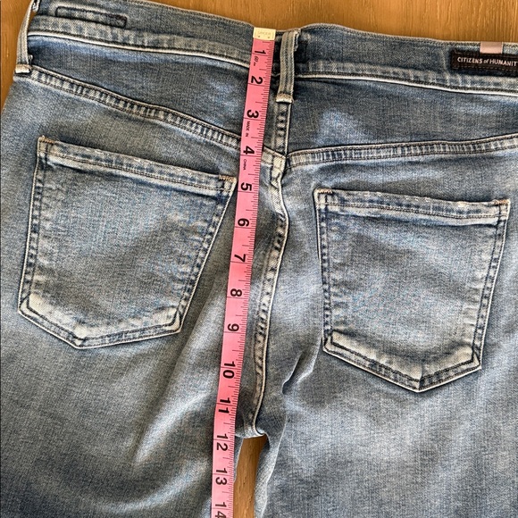 Citizens of humanity sz 28 button fly jeans - Picture 12 of 13